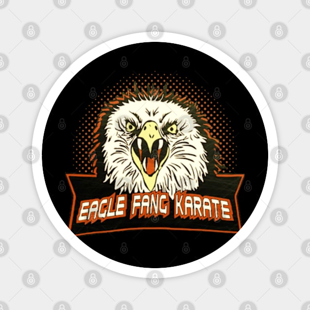 Vintage Eagle Fang Karate Magnet by RAINYDROP